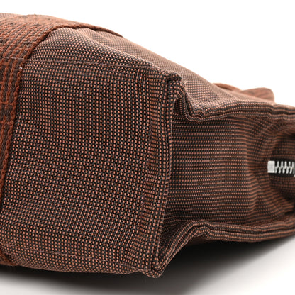 Hermes Canvas Herline PM Tote Brown 9 of 9