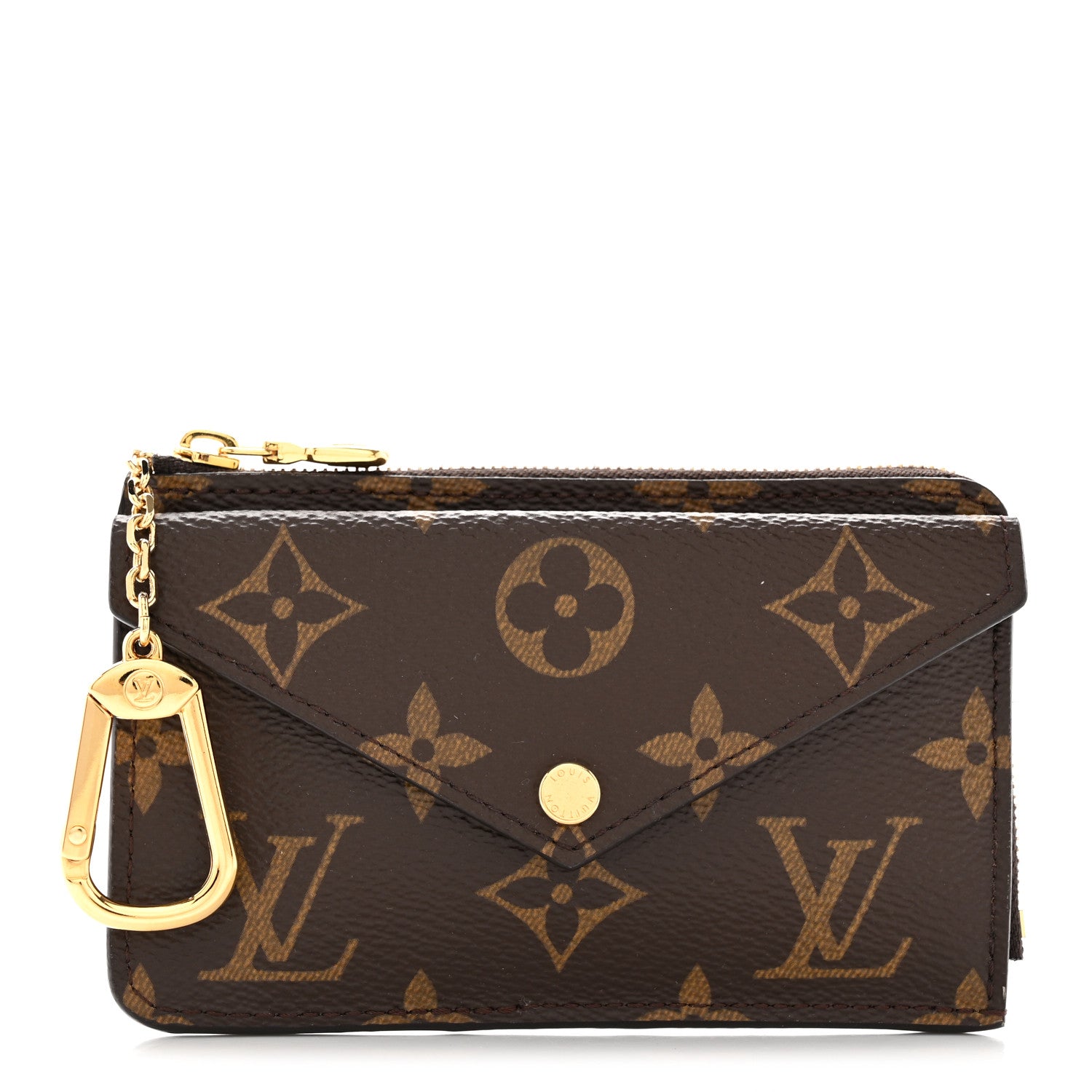 Louis Vuitton Monogram Recto Verso Card Holder Black 1 of 8