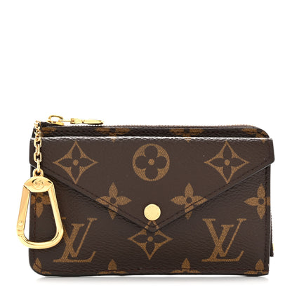 Louis Vuitton Monogram Recto Verso Card Holder Black 1 of 8