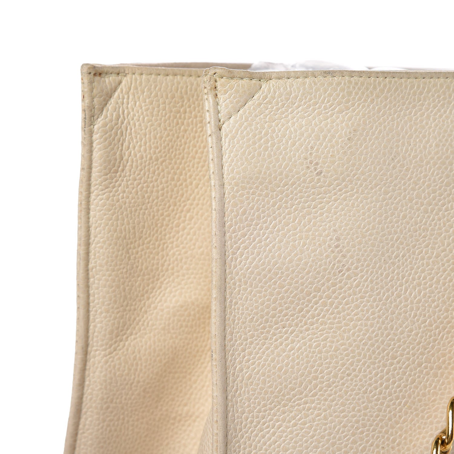 Chanel Caviar CC Shopper Tote Beige Clair 25 of 29