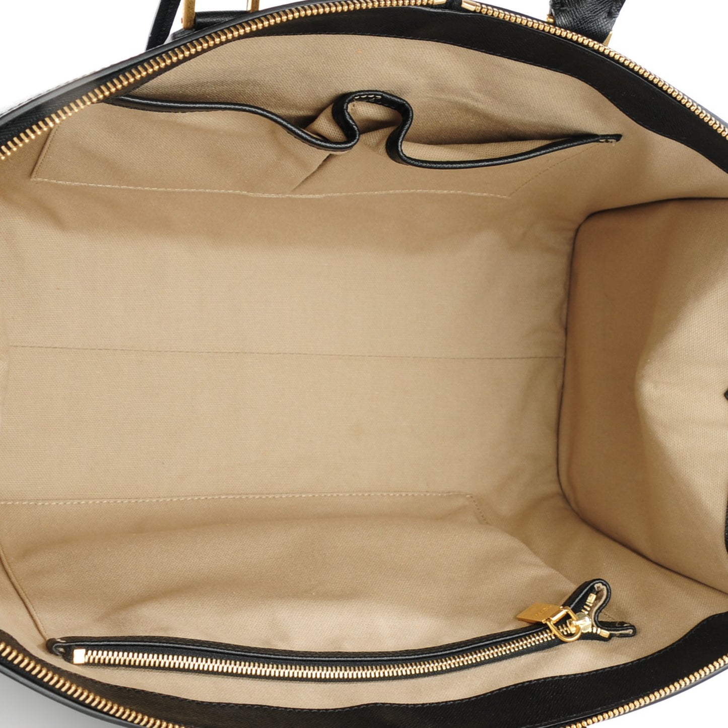 Grained Calfskin Medium Heroine Black