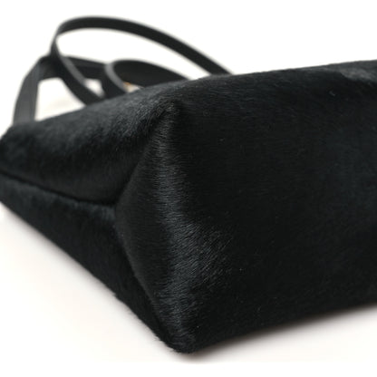 Khaite Ponyhair Lina Crossbody Bag Black 8 of 9