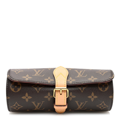 Louis Vuitton Monogram 3 Watch Travel Case 1 of 7