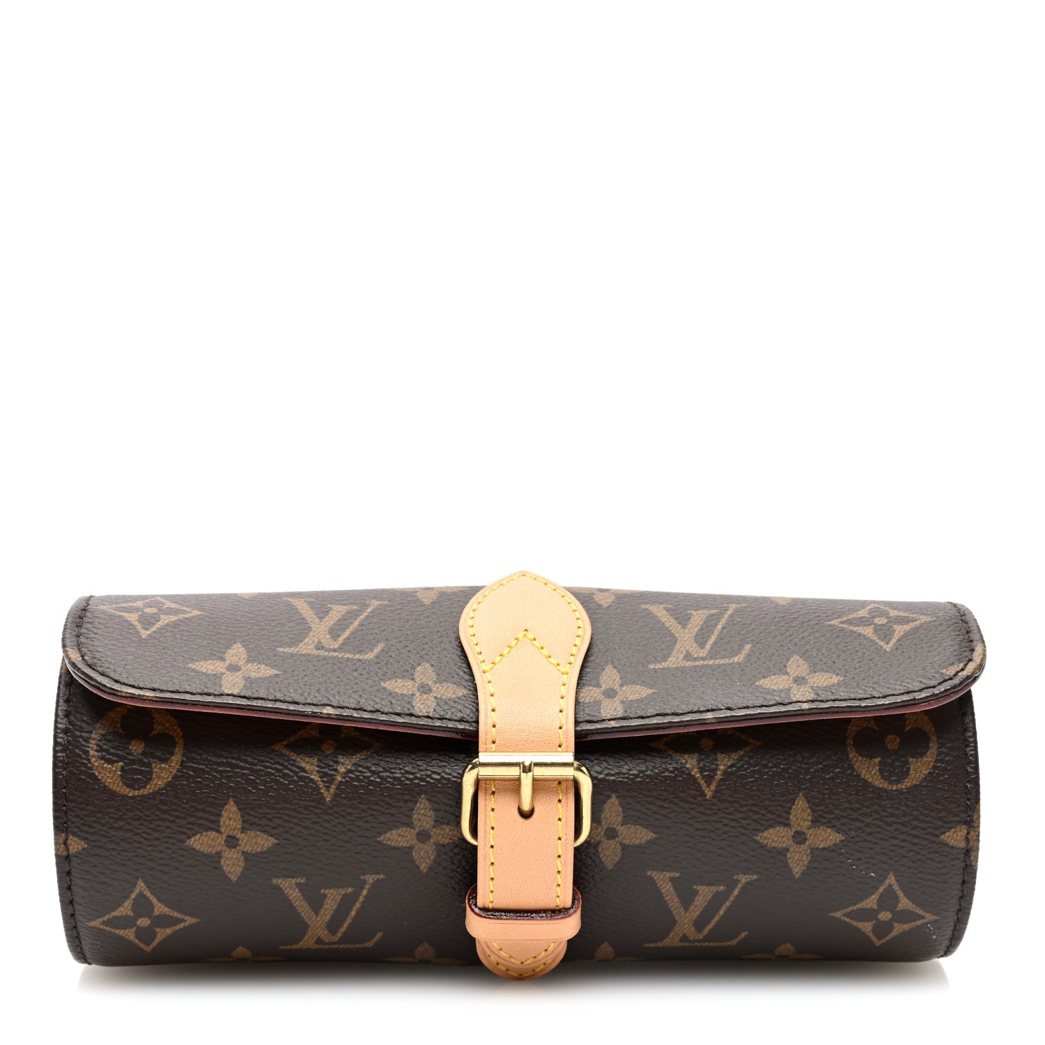 Louis Vuitton Monogram 3 Watch Travel Case 1 of 7