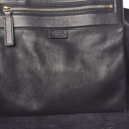 Celine Smooth Lambskin Vertical Cabas Black 8 of 11
