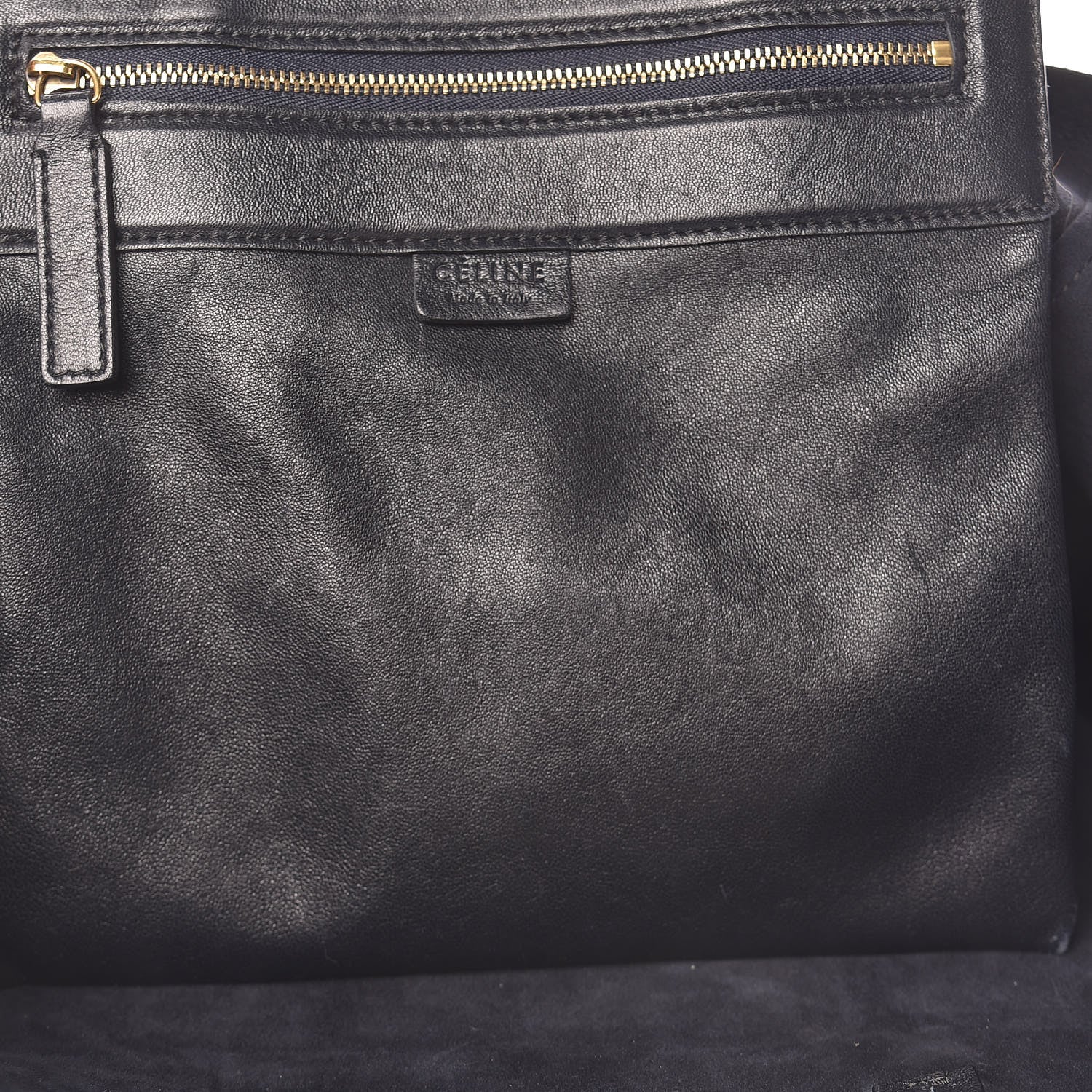 Celine Smooth Lambskin Vertical Cabas Black 8 of 13