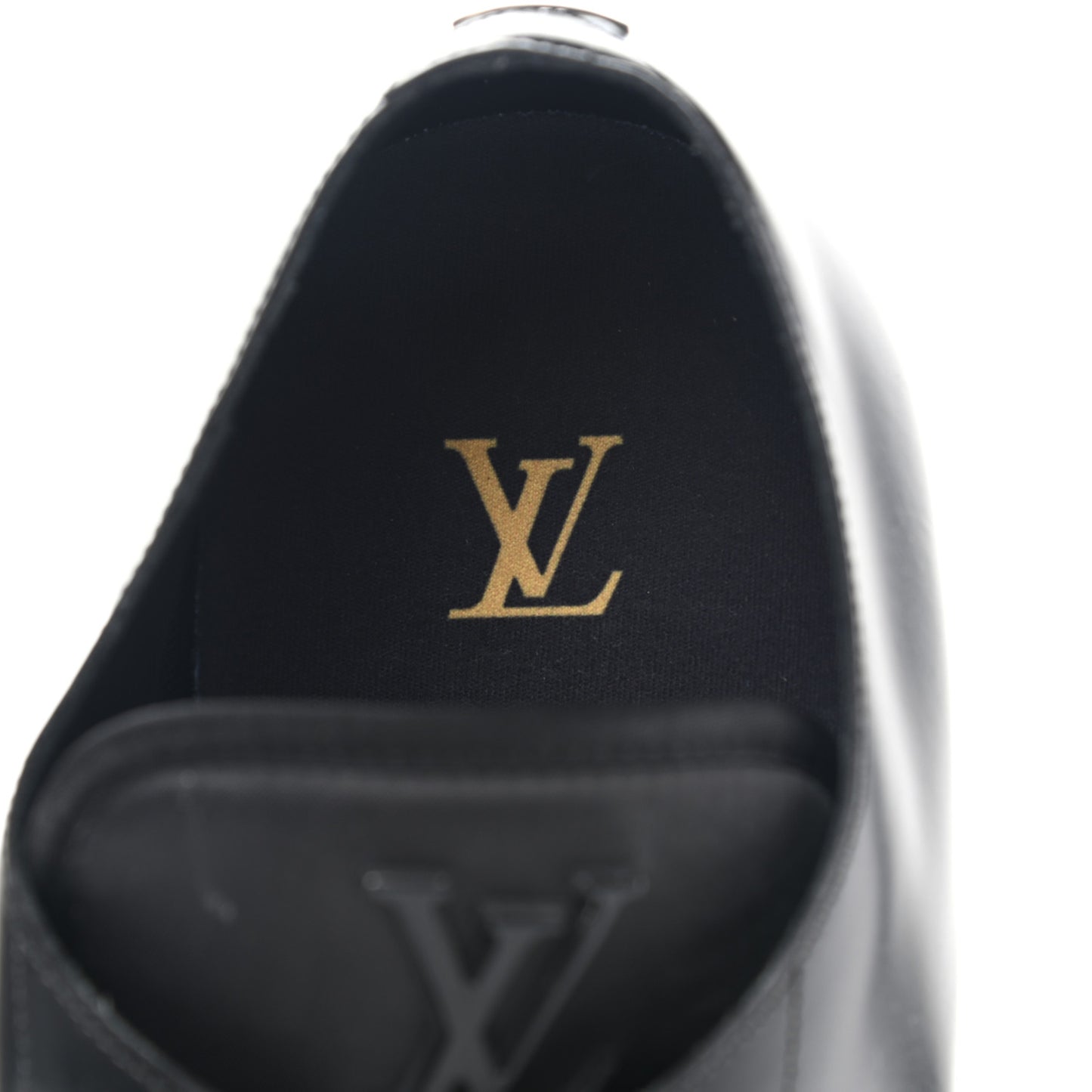 Calfskin Mens Formal Derby Shoes 10 Black