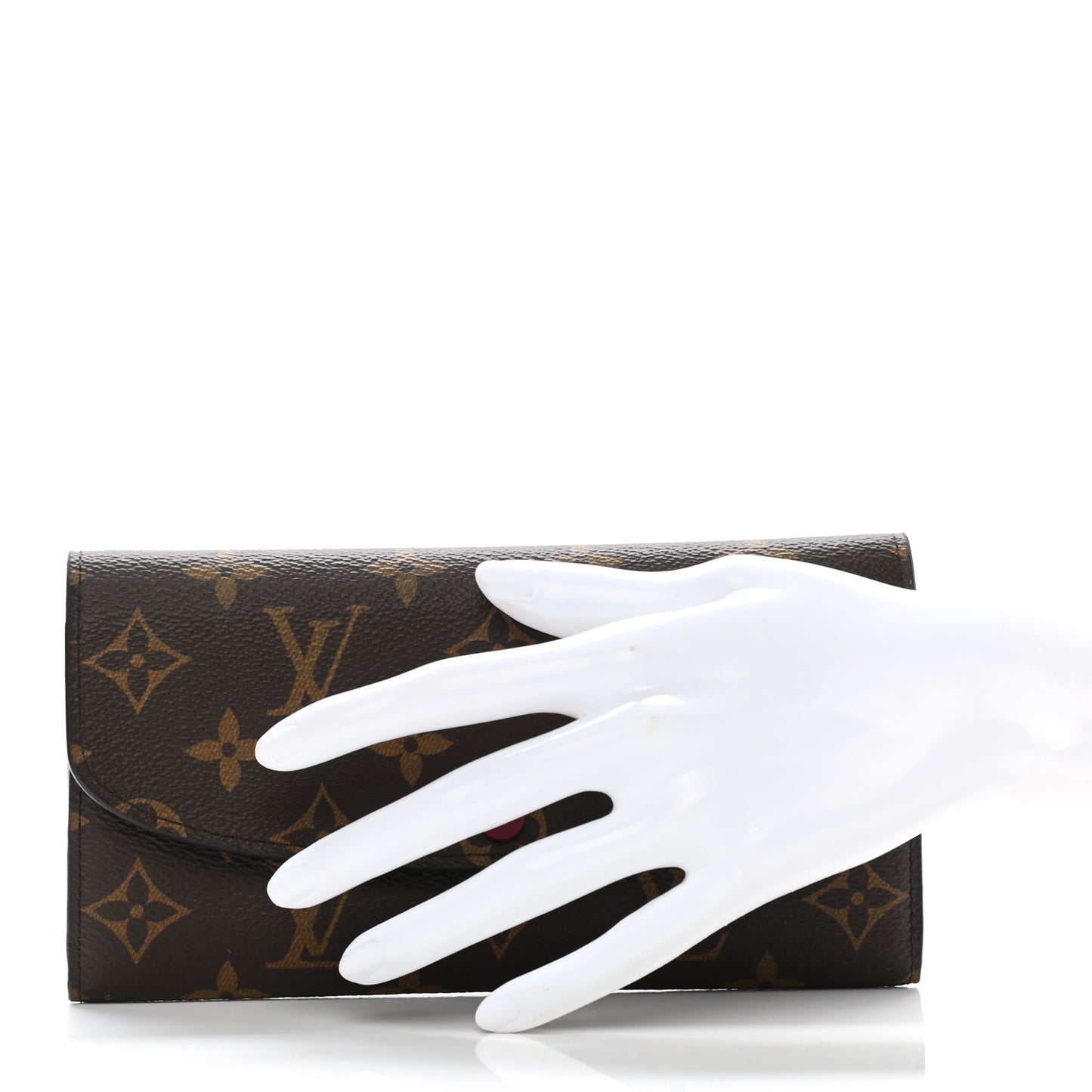 Monogram Emilie Wallet Fuchsia