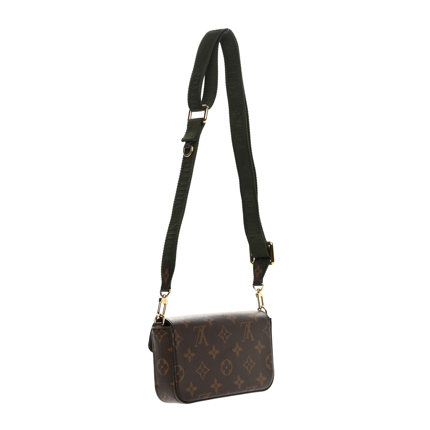 Louis Vuitton Monogram Felicie Strap & Go Kaki 3 of 10