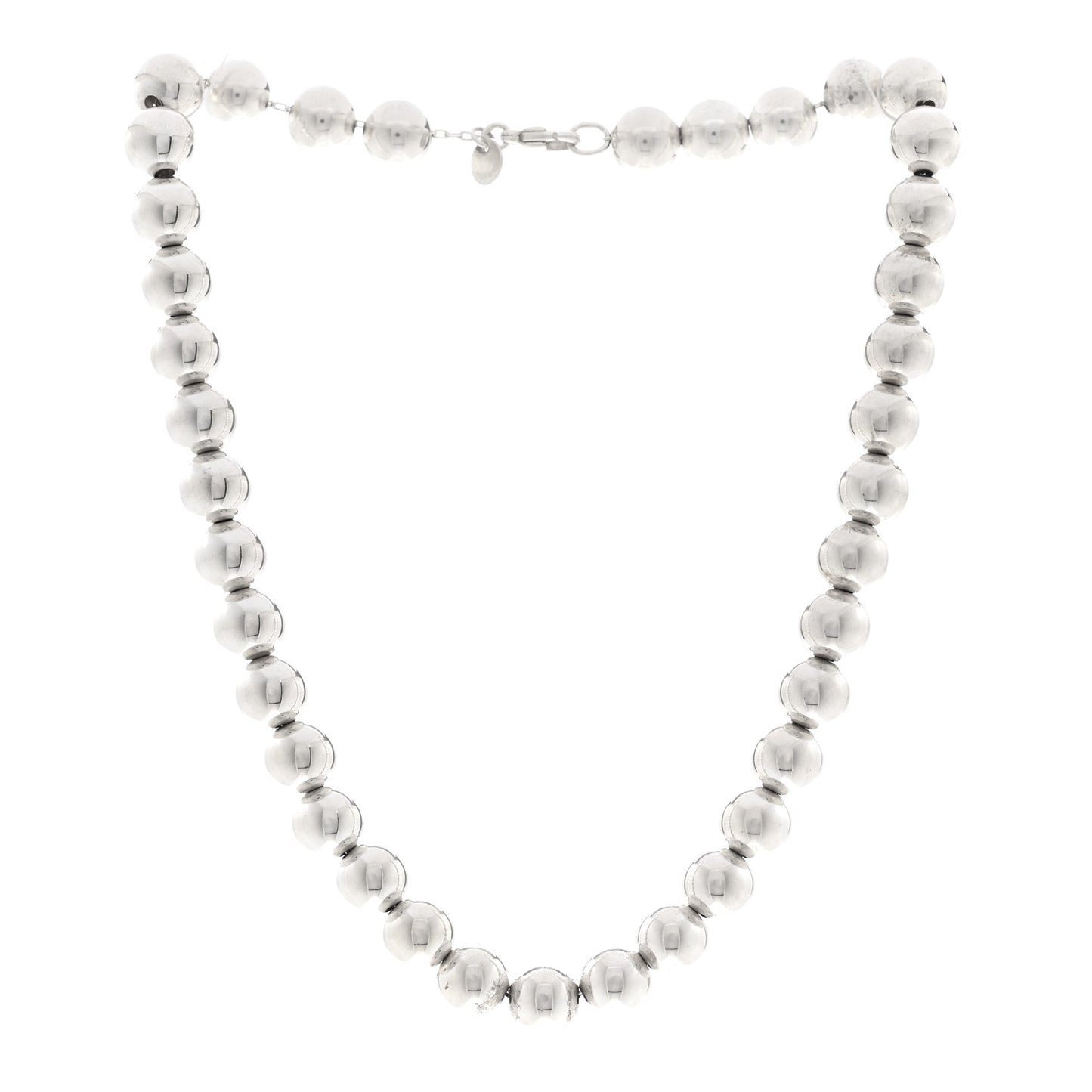 Sterling Silver 10mm Hardwear Ball Necklace