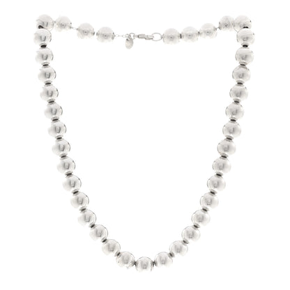 Tiffany Sterling Silver 10mm Hardwear Ball Necklace 3 of 4