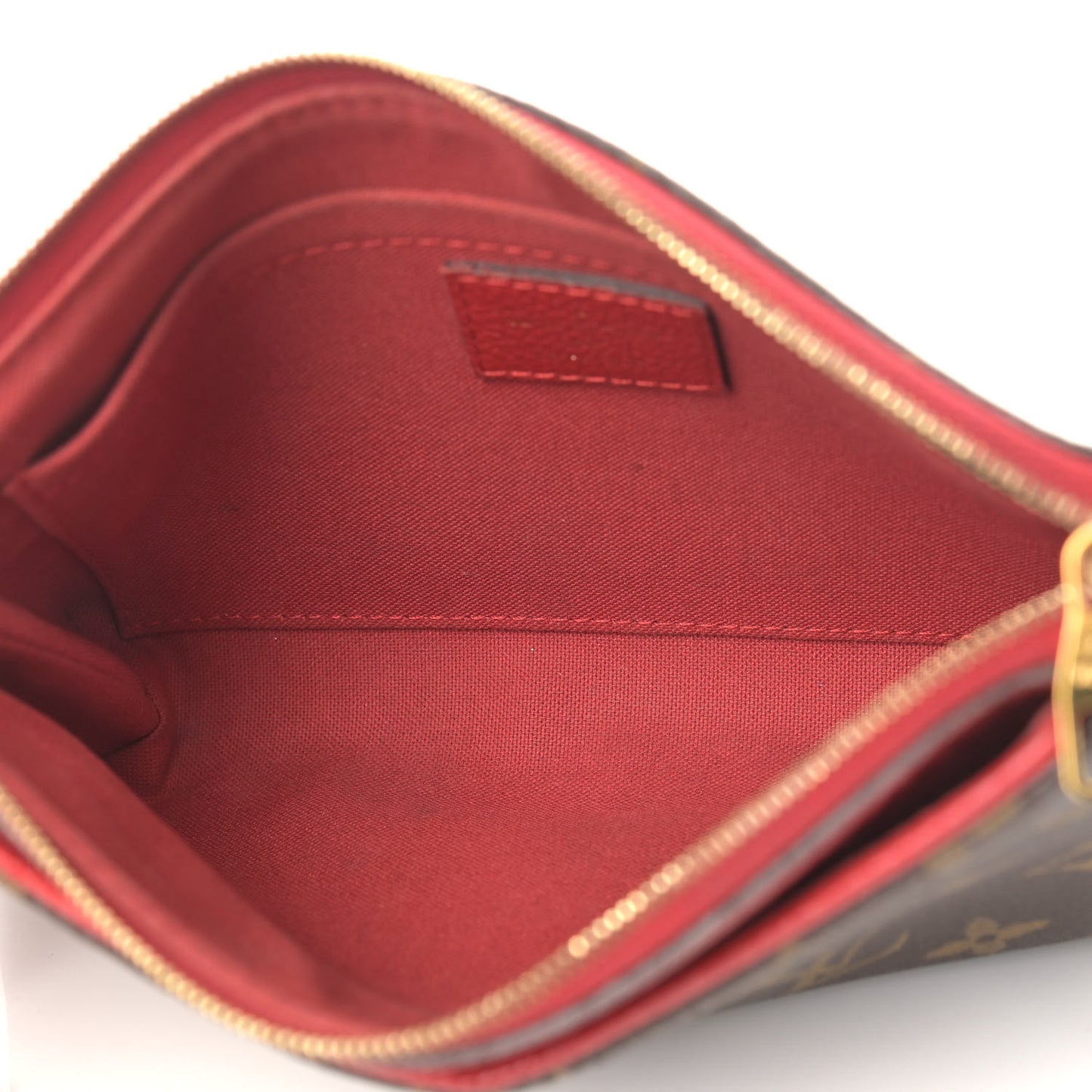 Monogram Pallas Clutch Cherry
