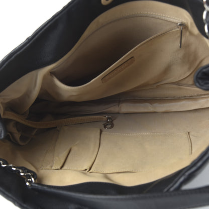 Chanel Caviar Quilted Expandable Zip Shoulder Bag Black 5 of 10