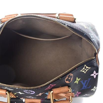 Louis Vuitton Monogram Multicolor Speedy 30 Black 6 of 13
