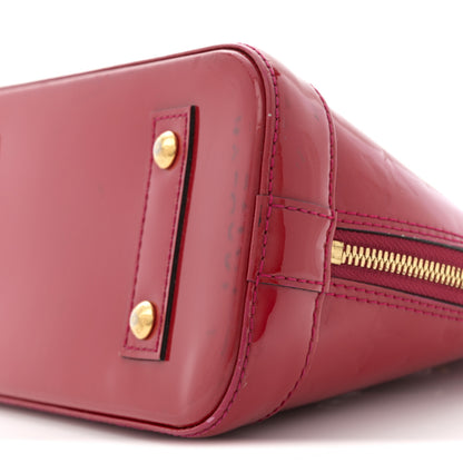 Louis Vuitton Vernis Alma BB Rose Indien 10 of 14