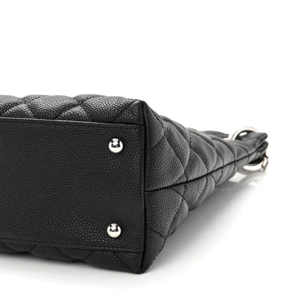 Chanel Caviar Quilted Large CC Shopping Tote Black 10 of 10