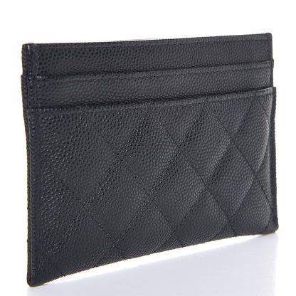 Chanel Caviar Quilted Boy Card Holder Black 12 of 18