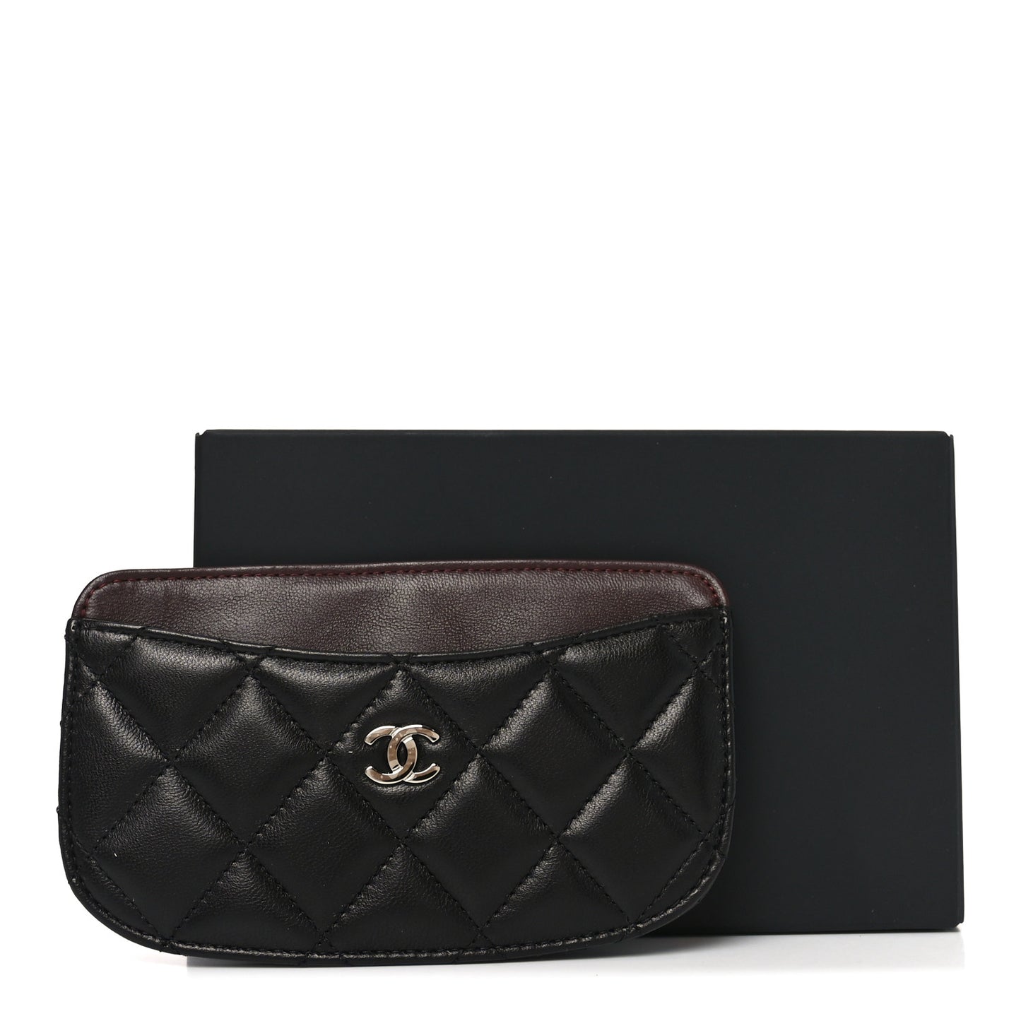 Lambskin Quilted Case Black