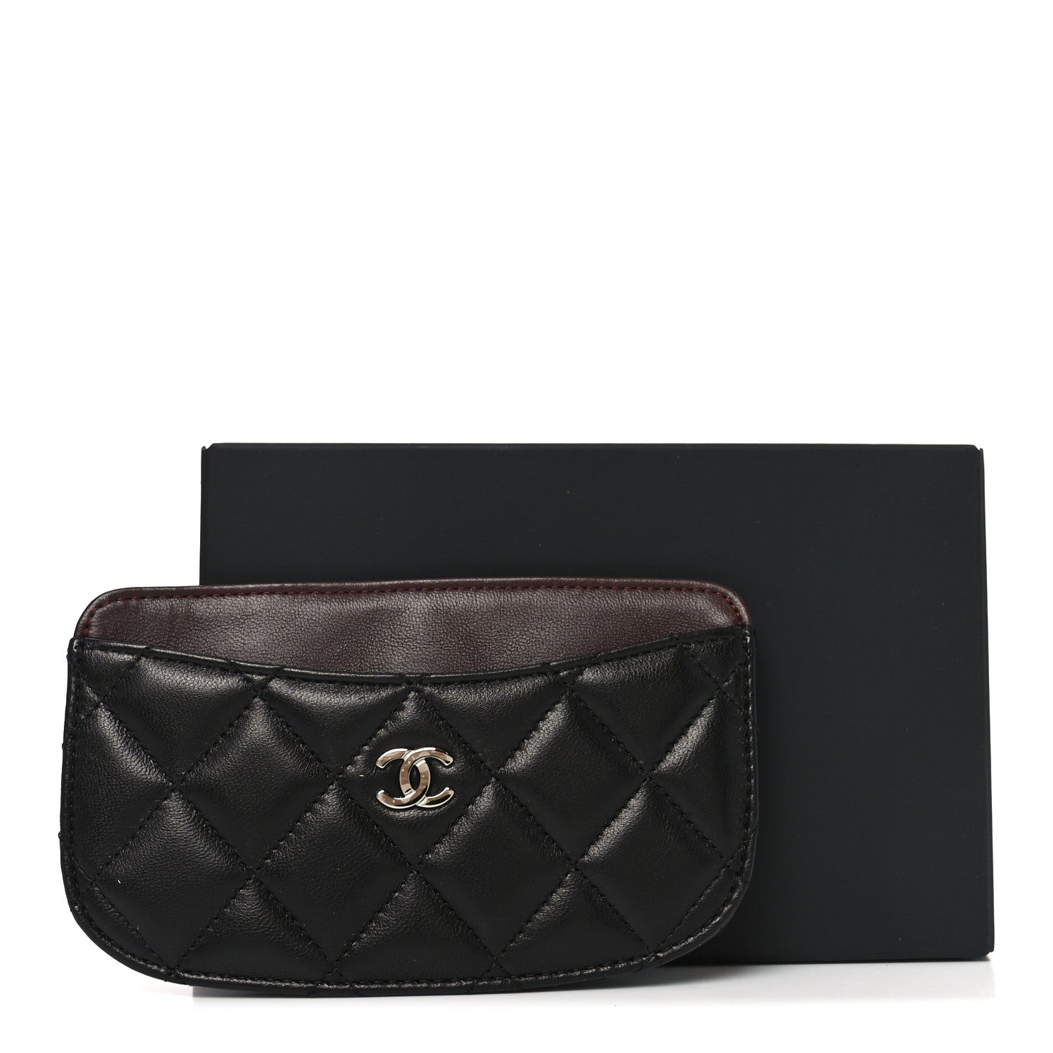 Chanel Lambskin Quilted Case Black 9 of 9