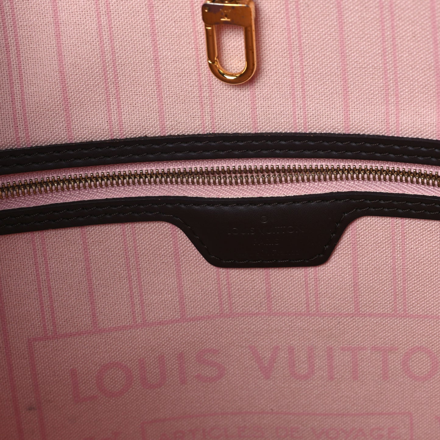 Damier Ebene Neo Neverfull MM Rose Ballerine