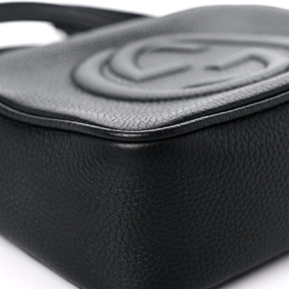 Gucci Pebbled Calfskin Small Soho Disco Bag Black 9 of 12