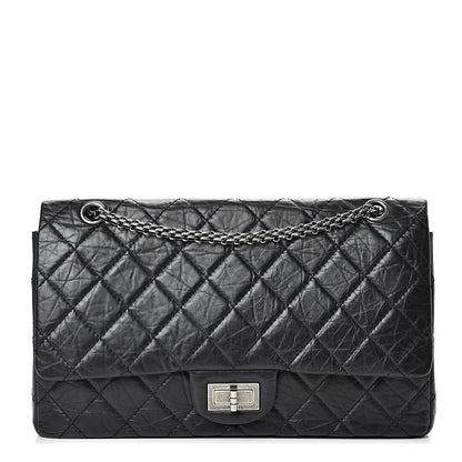 Chanel Aged Calfskin Quilted 2.55 Reissue 227 Flap Black 1 of 16