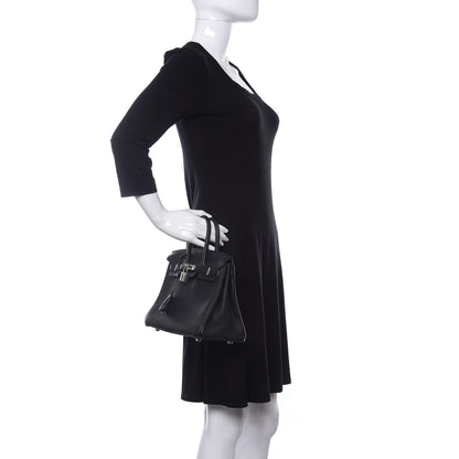 Hermes Togo Birkin 25 Black 2 of 12