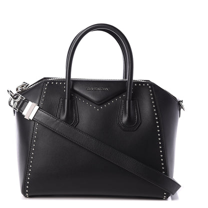 Givenchy Calfskin Small Studded Antigona Black 1 of 8