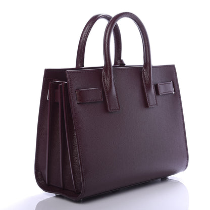 Saint Laurent Grain De Poudre Nano Sac De Jour Amaranto 3 of 11