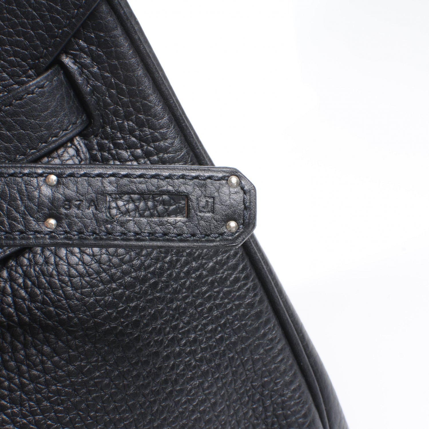 Hermes Taurillon Clemence Birkin 35 Black 6 of 10