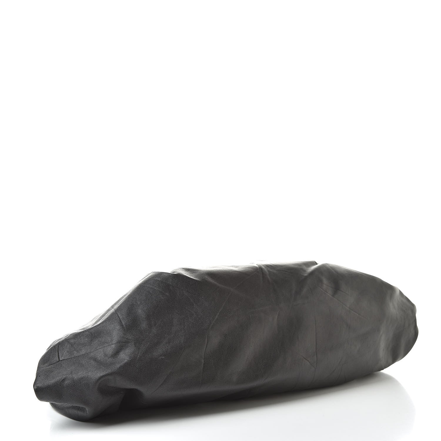 Prada Nappa Pleated Clutch Black 4 of 9