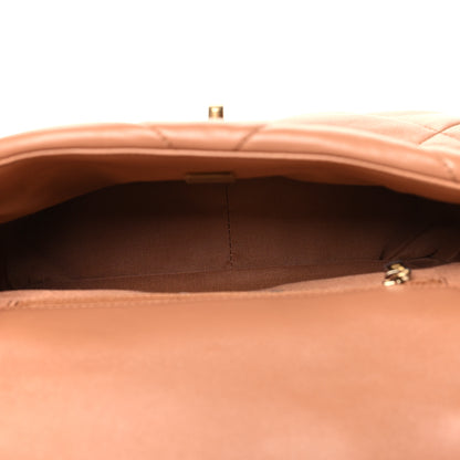 Chanel Lambskin Quilted Medium Chanel 19 Flap Brown 5 of 11