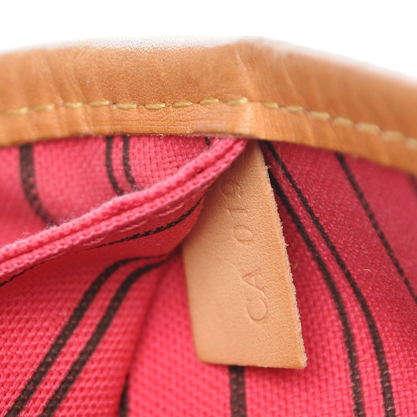 Monogram Bay Neverfull MM Rose Ballerine Poppy