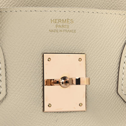 Hermes Epsom Birkin 30 Craie 6 of 12