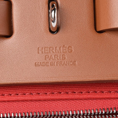 Hermes Vache Hunter Toile Herbag Zip 31 PM Bougainvillea 8 of 11