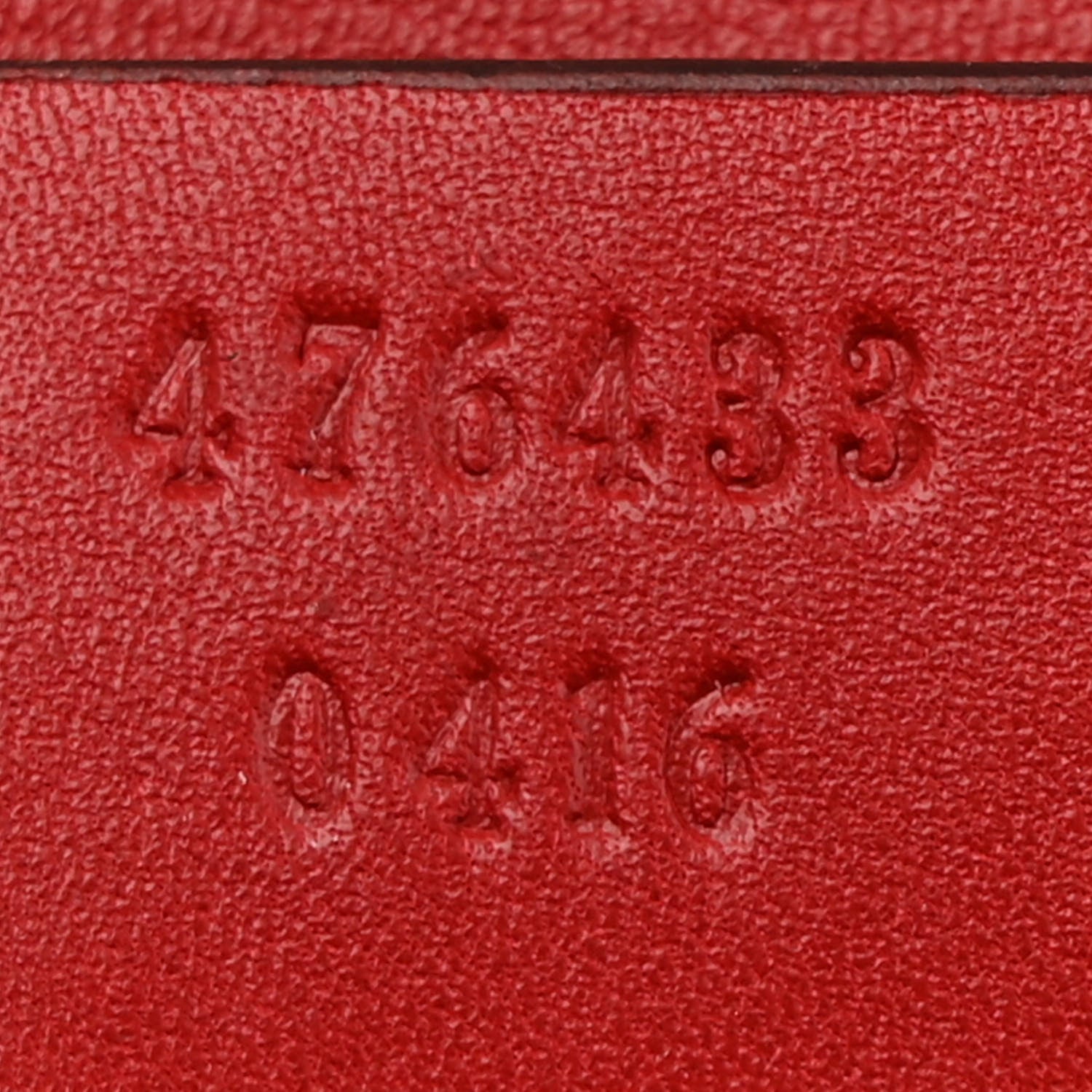 Gucci Calfskin Matelasse Super Mini GG Marmont Shoulder Bag Hibiscus Red 7 of 11