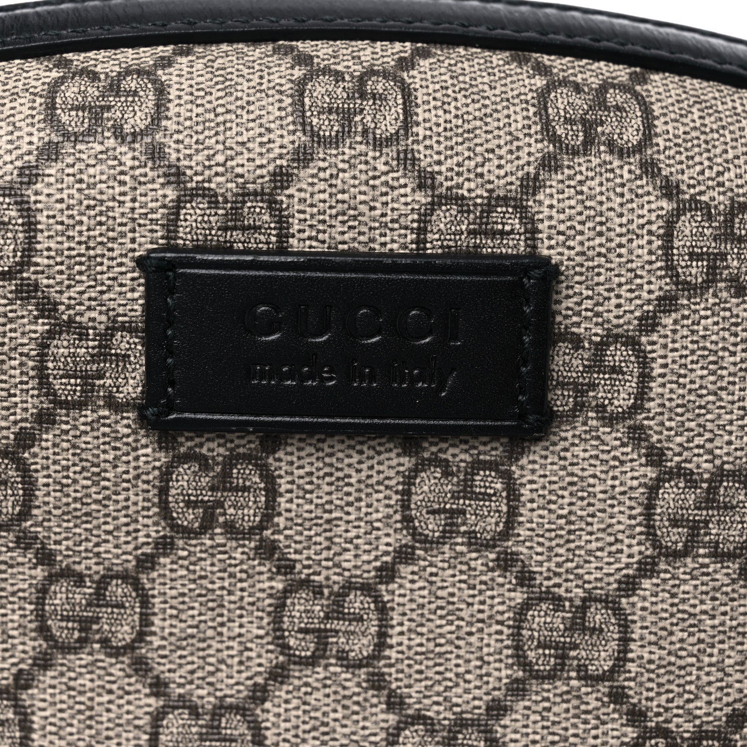 Gucci GG Supreme Monogram Medium Backpack Black 12 of 14
