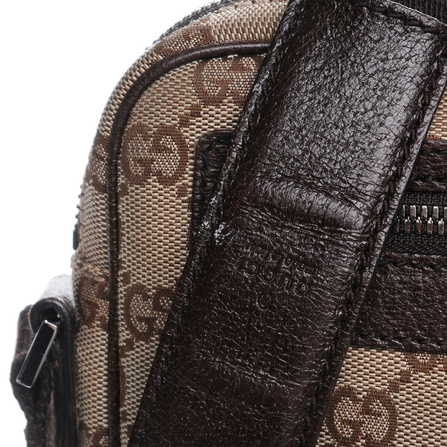 Monogram Messenger Bag Dark Brown