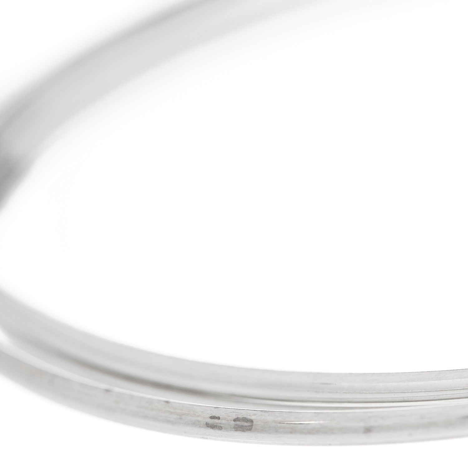 Tiffany Sterling Silver 1837 Triple Bangle Lock Bracelet 5 of 6