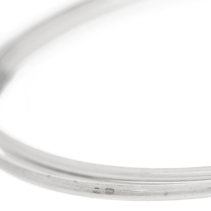 Tiffany Sterling Silver 1837 Triple Bangle Lock Bracelet 5 of 6