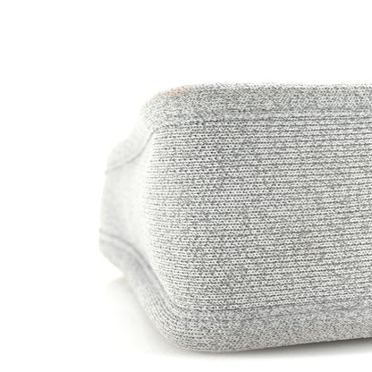 Alexander Wang Metallic Ribbed Knit Small Ryan Bag Silver 8 of 9