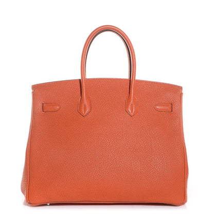 Hermes Togo Birkin 35 Orange 4 of 24