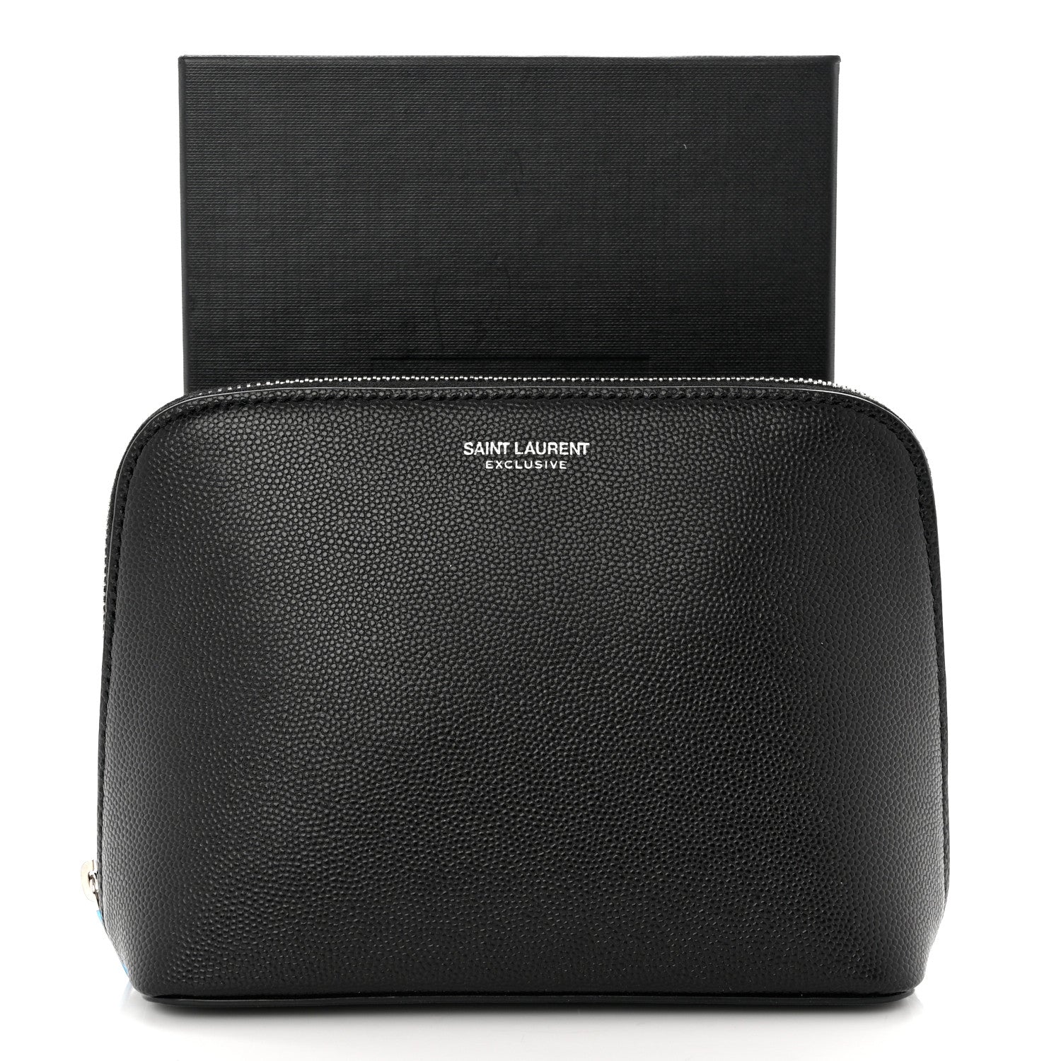 Saint Laurent Grain De Poudre Cosmetic Case Black 8 of 8