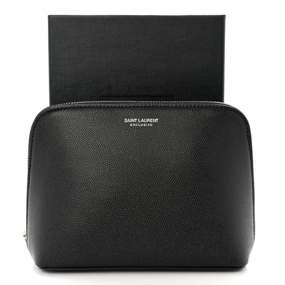 Saint Laurent Grain De Poudre Cosmetic Case Black 8 of 8