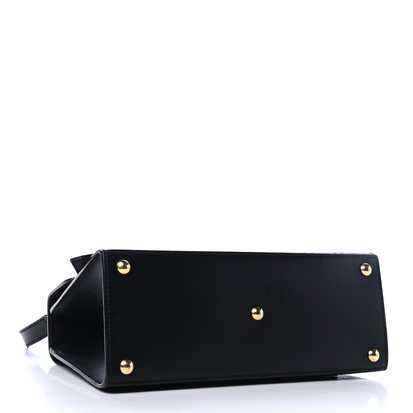 Guccissima Signature Small Padlock Top Handle Bag Black