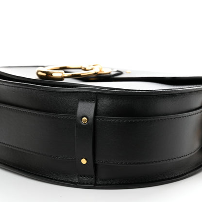 Chloe Calfskin Suede Large Tess Bag Black 11 of 11