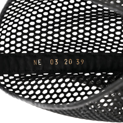 Christian Dior Empriente Mesh Montaigne Knee Boots 39 Black 5 of 8