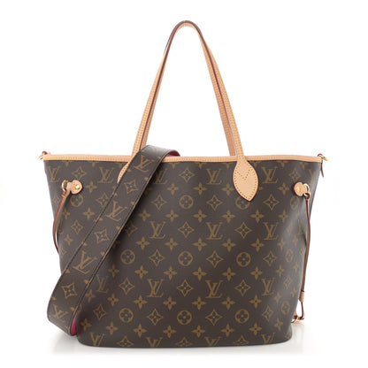 Louis Vuitton Monogram Inside Out Neverfull Bandouliere MM Rose Pondichery 1 of 17
