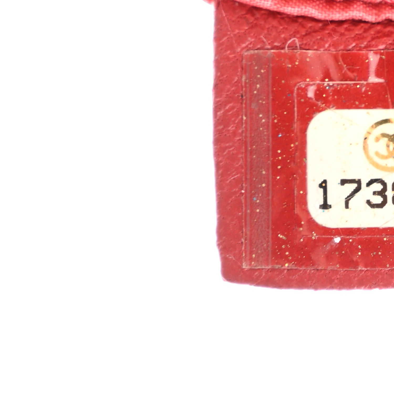 Chanel Lambskin Quilted Flap Cosmetic Case Red 7 of 9
