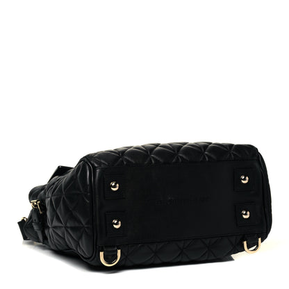 Mulberry Nappa Quilted Medium Cara Delevingne Convertible Bag Black 5 of 9
